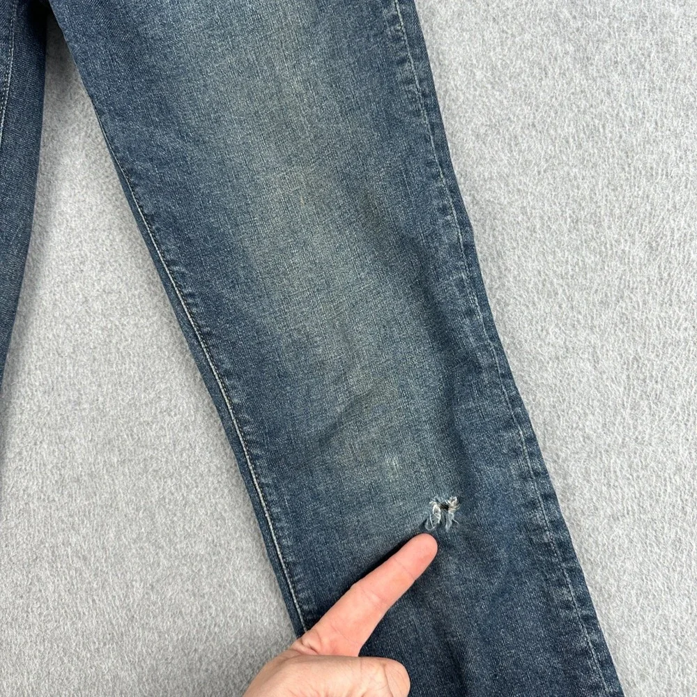 J. Crew Jeans Mens 29x32 Blue 250 Skinny‎ Stretch Denim Every Stitch Considered